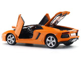 Lamborghini Aventador Roadster orange 1:24 MSZ licensed diecast Scale Model car collectible
