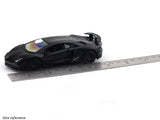 Lamborghini Aventador SV Coupe matte black 1:33-42 RMZ City licensed pull back car scale model