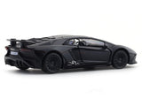Lamborghini Aventador SV Coupe matte black 1:33-42 RMZ City licensed pull back car scale model