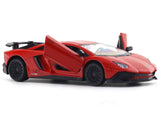 Lamborghini Aventador SV Red 1:33-42 RMZ City licensed pull back car scale model