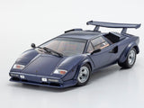 Pre Order : Lamborghini Countach LP 5000 Quattrovalvole blue 1:18 Kyosho Premium Licensed Diecast Scale Model