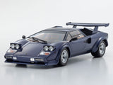 Pre Order : Lamborghini Countach LP 5000 Quattrovalvole blue 1:18 Kyosho Premium Licensed Diecast Scale Model