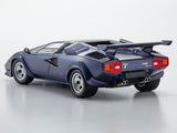 Pre Order : Lamborghini Countach LP 5000 Quattrovalvole blue 1:18 Kyosho Premium Licensed Diecast Scale Model
