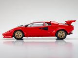 Pre Order : Lamborghini Countach LP 5000 Quattrovalvole red 1:18 Kyosho Premium Licensed Diecast Scale Model