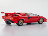 Pre Order : Lamborghini Countach LP 5000 Quattrovalvole red 1:18 Kyosho Premium Licensed Diecast Scale Model