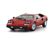 Lamborghini Countach LP400 Red 1:18 Kyosho Premium Licensed Diecast Scale Model Car Collectible
