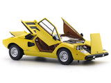 Lamborghini Countach LP400 Yellow 1:18 Kyosho Premium Licensed Diecast Scale Model Car Collectible