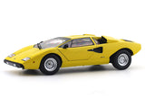 Lamborghini Countach LP400 Yellow 1:18 Kyosho Premium Licensed Diecast Scale Model Car Collectible