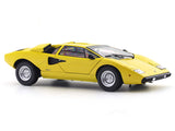 Lamborghini Countach LP400 Yellow 1:18 Kyosho Premium Licensed Diecast Scale Model Car Collectible