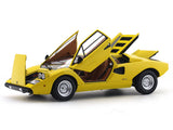 Lamborghini Countach LP400 Yellow 1:18 Kyosho Premium Licensed Diecast Scale Model Car Collectible