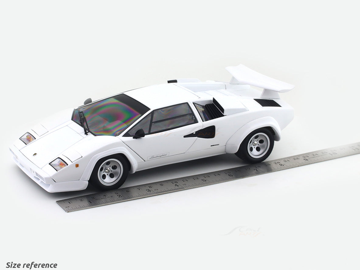 Lamborghini Countach LP400S White 1:18 Kyosho Premium Licensed