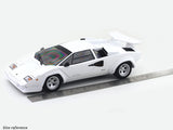 Lamborghini Countach LP400S White 1:18 Kyosho Premium Licensed Diecast Scale Model Car Collectible