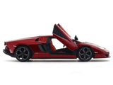 Lamborghini Countach LPI 800-4 red 1:24 Bburago with Acrylic Case Licensed Diecast Scale Model Car Collectible
