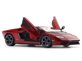 Lamborghini Countach LPI 800-4 red 1:24 Bburago with Acrylic Case Licensed Diecast Scale Model Car Collectible