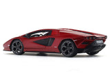 Lamborghini Countach LPI 800-4 red 1:24 Bburago with Acrylic Case Licensed Diecast Scale Model Car Collectible