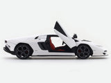 Lamborghini Countach LPI 800-4 white 1:24 Bburago with Acrylic Case Licensed Diecast Scale Model Car Collectible