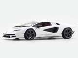 Lamborghini Countach LPI 800-4 white 1:24 Bburago with Acrylic Case Licensed Diecast Scale Model Car Collectible