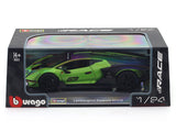 Lamborghini Essenza SCV12 1:24 Bburago with Acrylic Case Licensed Diecast Scale Model Car Collectible