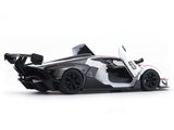 Lamborghini Essenza SCV12 White 1:24 Bburago with Acrylic Case Licensed Diecast Scale Model Car Collectible