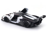 Lamborghini Essenza SCV12 White 1:24 Bburago with Acrylic Case Licensed Diecast Scale Model Car Collectible
