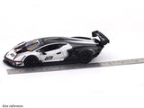 Lamborghini Essenza SCV12 White 1:24 Bburago with Acrylic Case Licensed Diecast Scale Model Car Collectible