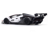 Lamborghini Essenza SCV12 White 1:24 Bburago with Acrylic Case Licensed Diecast Scale Model Car Collectible