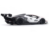 Lamborghini Essenza SCV12 White 1:24 Bburago with Acrylic Case Licensed Diecast Scale Model Car Collectible