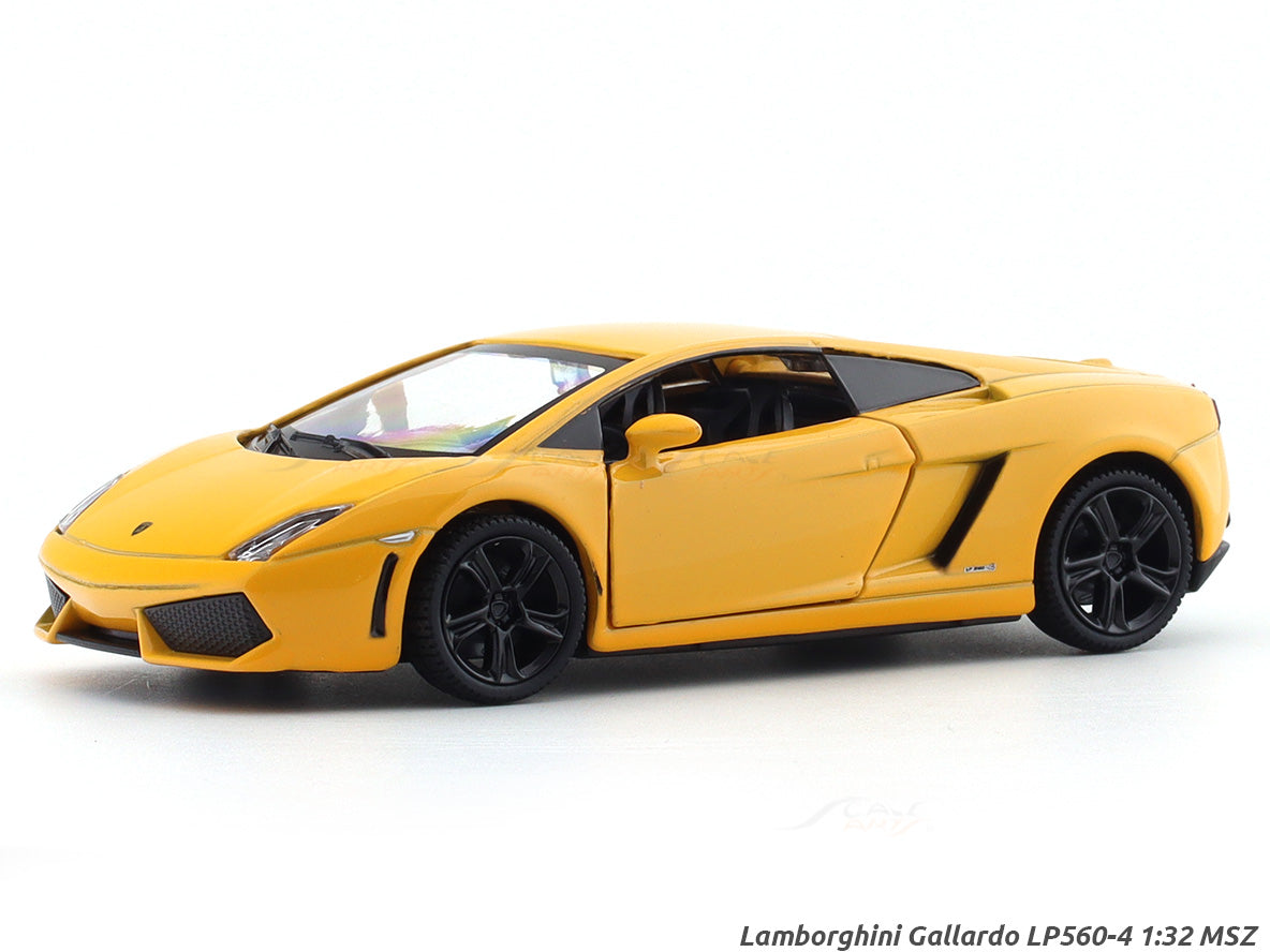 Lamborghini Gallardo LP560-4 Yellow 1:32 MSZ licensed pullback diecast