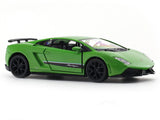 Lamborghini Gallardo LP570-4 Superleggera green 1:33-42 RMZ City licensed pull back car scale model