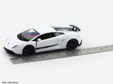 Lamborghini Gallardo LP570-4 Superleggera white 1:33-42 RMZ City licensed pull back car scale model