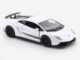Lamborghini Gallardo LP570-4 Superleggera white 1:33-42 RMZ City licensed pull back car scale model