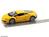 Lamborghini Huracan Coupe Yellow 1:33-42 RMZ City licensed pull back car scale model