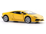 Lamborghini Huracan Coupe Yellow 1:33-42 RMZ City licensed pull back car scale model