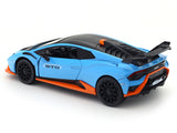 Lamborghini Huracan STO Blue 1:24 MSZ licensed diecast Scale Model car collectible