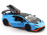 Lamborghini Huracan STO Blue 1:24 MSZ licensed diecast Scale Model car collectible