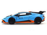 Lamborghini Huracan STO Blue 1:24 MSZ licensed diecast Scale Model car collectible