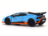 Lamborghini Huracan STO Blue 1:24 MSZ licensed diecast Scale Model car collectible