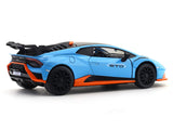 Lamborghini Huracan STO Blue 1:24 MSZ licensed diecast Scale Model car collectible