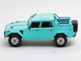 Lamborghini LM002 Blue 1:64 Shadow Pro Diecast Model Car | Classic Off-Road SUV Collectible | Buy in India