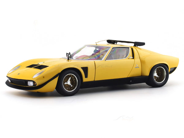 Lamborghini Miura SVR Yellow 1:18 Kyosho Premium Licensed Diecast Scale Model Car Collectible