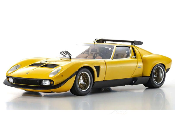 Lamborghini Miura SVR Yellow 1:18 Kyosho Premium Licensed