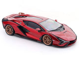 Lamborghini Sian FKP 37 red 1:18 Bburago diecast Scale Model car