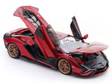 Lamborghini Sian FKP 37 red 1:18 Bburago diecast Scale Model car