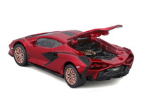 PreOrder : Lamborghini Sian FKP 37 red 1:64 Maisto licensed diecast scale model car