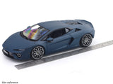 Lamborghini Temerario Blue 1:18 Bburago Licensed Diecast Scale Model Car Collectible