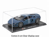 Lamborghini Temerario Blue with Clear Case 1:24 Bburago Licensed Diecast Scale Model Car | Hybrid Supercar Collectible | Buy in India
