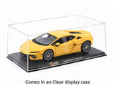 Lamborghini Temerario Yellow with Clear Case 1:24 Bburago Licensed Diecast Scale Model Car | Hybrid Supercar Collectible | Buy in India
