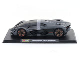 Lamborghini Terzo Millennio Matte Grey with Clear Case 1:24 Bburago Licensed Diecast Scale Model Car | Concept Collectible | Buy in India