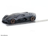 Lamborghini Terzo Millennio Matte Grey with Clear Case 1:24 Bburago Licensed Diecast Scale Model Car | Concept Collectible | Buy in India