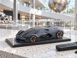 Lamborghini Terzo Millennio Matte Grey with Clear Case 1:24 Bburago Licensed Diecast Scale Model Car | Concept Collectible | Buy in India